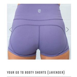 Lavender Booty Shorts